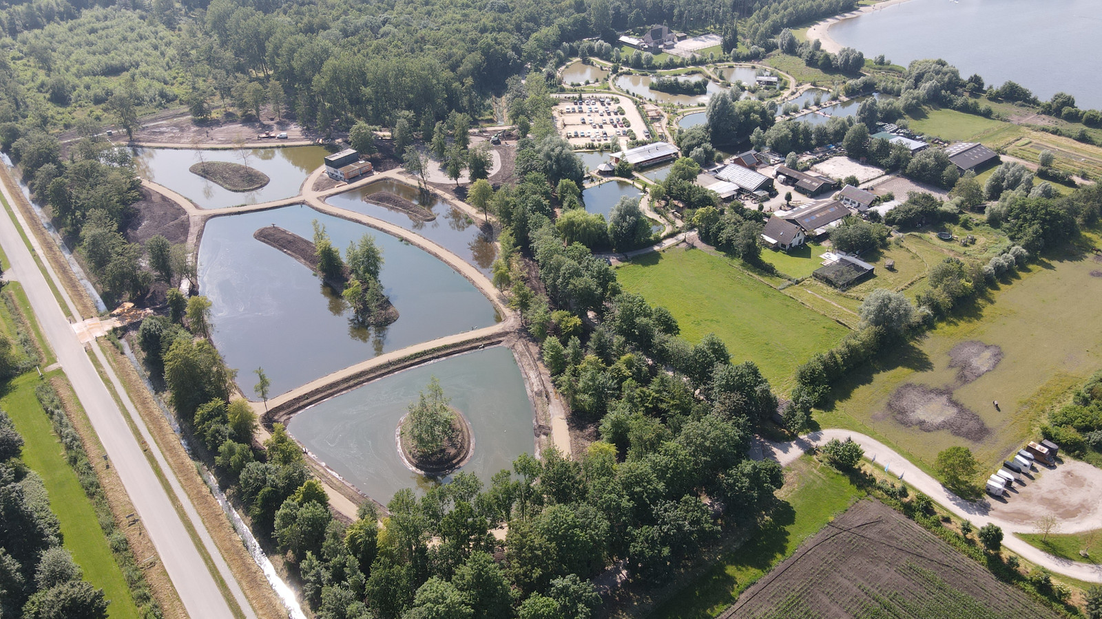 Toms Creek vispark in Lelystad bestemmingswijziging
